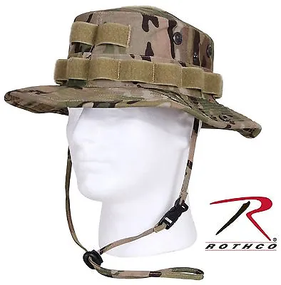 MultiCam Camouflage Tactical Operator Cotton Ripstop Boonie Hat Rothco • $26.99