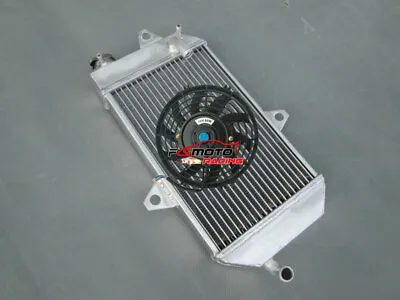 Aluminum Radiator+FAN For Yamaha Banshee 350 YFZ350 YFZ 350 1987-2007 Quad ATV • $83