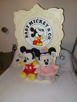$199.99 • Buy BABY Mickey And Co Store Double Sided Display Sign VTG Super Rare GUND PLUSH 
