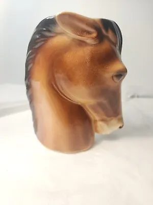 Vintage Horse Head  Planter /Vase Bay Pony Ceramic  • $25