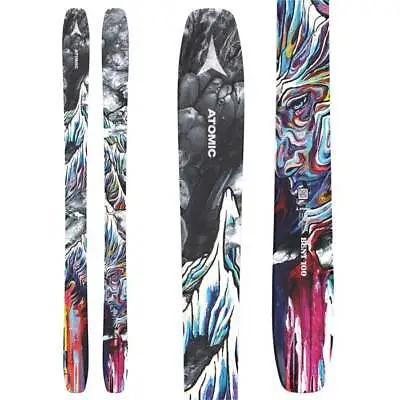 BRAND NEW! 2025 ATOMIC BENT 100 SKIS 179cm W/ATOMIC STRIVE 12GW MULTICOLOR • $829.95