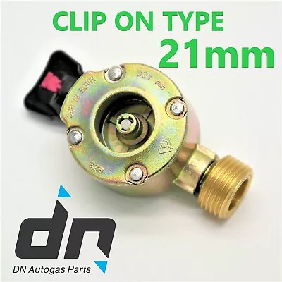 Gas Lpg Gpl Cylinder Bottle Butane 21mm Clip On Type Adapter • $23.59