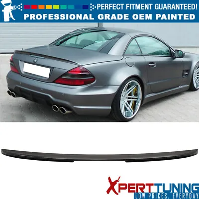 Fits 03-11 Benz SL-Class 2Dr R230 ABS Rear Trunk Spoiler - Painted Color • $106.77