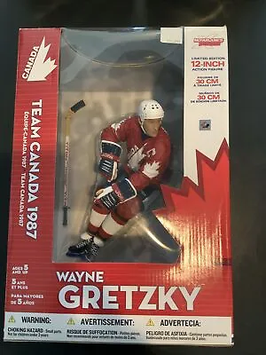McFarlane Wayne Gretzky Team Canada 1987 2005  12 Inch   Brand New. • $32.99
