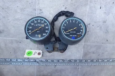 1977 Kawasaki KE175 Enduro K812) Speedometer Speedo Tachometer Tach Gauge Set • $140