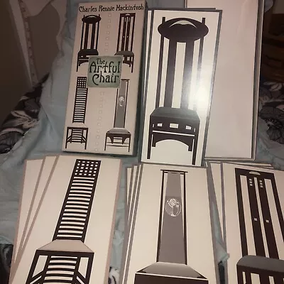 Charles Rennie Mackintosh 16 Notecards W/ Envelopes “The Artful Chair” Lovely • £18.12