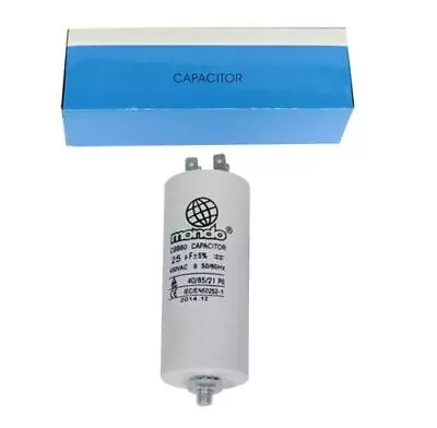 Motor Run/Start Capacitor 70uF/450V+GRD Ø50x116mm • $7.60