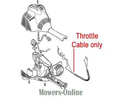 £24.18 • Buy Genuine Stihl Throttle Cable 4144 180 1100 KM Kombi Brushcutter 