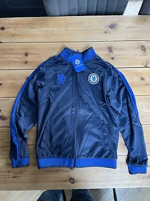 Chelsea FC Boys Track Jacket - Blue - Age 12/13  - New With Tag • £10