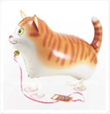 CAT WALKING BALLOON Airwalker Actually Walks! UK SELLER • £3.89