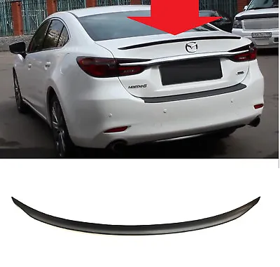 For Mazda 6 Thin Lip Spoiler Ducktail Trunk Wing 2018-2023 • $125