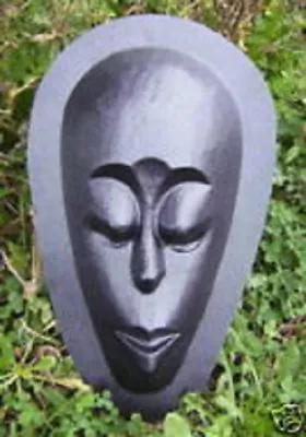 Plaster Concrete Plastic Mold  Tiki Tropical  Face 13 L X  7 W X 2  • $23.95