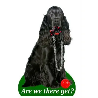 Cocker Spaniel Air Freshener For Your Car Home Black Cocker Spaniel Gift • £3.95