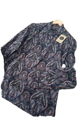 £30 • Buy Pretty Green Kaftan Shirt Size Large Black Label Tunic