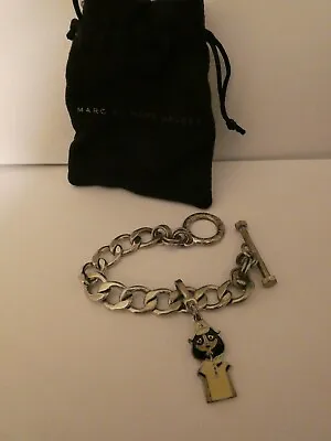 RARE Vintage 2008 Marc Jacobs Bracelet With Enamel Character Charm + Pouch/box • £50