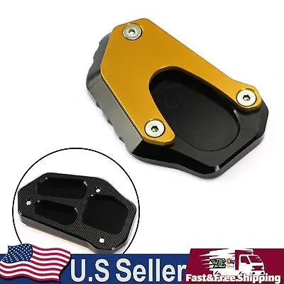 $13.99 • Buy Motorcycle Kickstand Enlarge Plate Pad Fit For Suzuki V-Strom 1050A/XT 2020 Gold