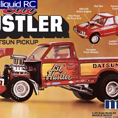 MPC 982 1975 Datsun Pickup Li L Hustler 1/25 Plastic Model Kit • $31.81