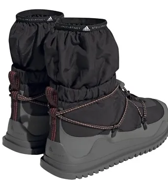 Adidas StellaMcCartney ASMC Winterboot COLD.RD Ski Snow Boots Black Sz6.5/7 • $129