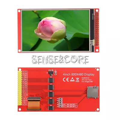 4   TFT LCD Color Touch Display Screen Module For Arduino Support Mega2560 5V • $18.08