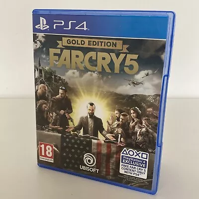 Far Cry 5 -- Gold Edition (PlayStation 4 2018) PS4 • £11.87