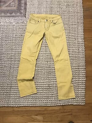 Analog Yellow Skinny Jeans Rare Size 30 • $22