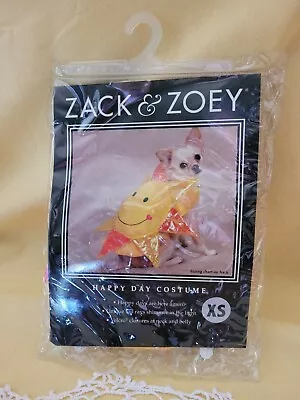 New Zack & Zoey Halloween Costume For Dogs Happy Day Costume XS • $9.95