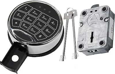 Ambition Electronic Safe Lock Replacement Left Hand Swingbolt Lock & 2Master Key • $56.04