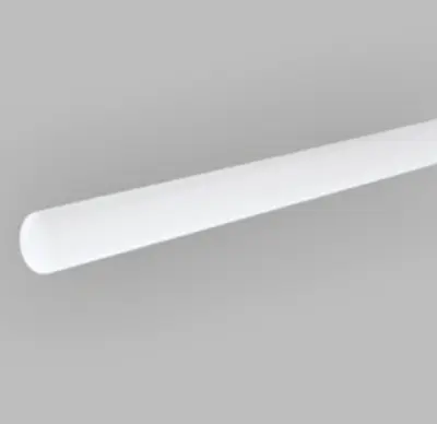 Window Board End Cap Bullnose 200mm Long White Fit 23mm Laminated Boards (PAIR) • £3.49