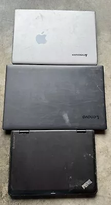 Lot Of 3 Laptops - 3x Lenovo Untested As Is • $80