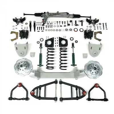 1964-1970 Ford Mustang II 2 Complete IFS Front End Suspension Kit Hub To Hub • $2583