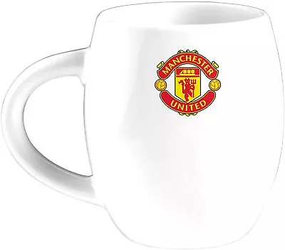 Manchester United FC Tea Tub Mug Football Cup EST White • £11.99