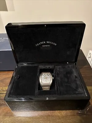 Franck Muller Vanguard Grey Men's Titanium/Gold Case Watch - V45 SC DT TT BR 5N • £3995