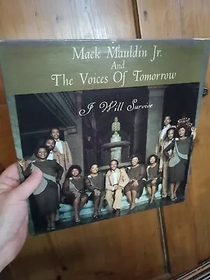 NEAR MINT Gospel Vinyl Mack Mauldin Jr. & Voices Of Tomorrow Gospel LP • $7.95