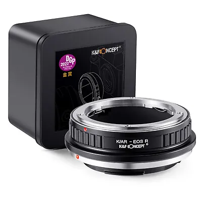 K&F Concept Lens Adapter For Konica AR Mount Lense To Canon RF Mount Camera Body • $28.79