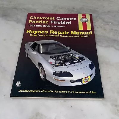 Haynes Chevrolet Camaro Pontiac Firebird 1993 - 2002 Repair Manual 24017 • $19.99