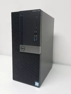 Dell Optiplex 7060 MT I7-8700 3.20 GHz 16GB RAM 512GB SSD 4GB Graphic Win 11 Pro • $249