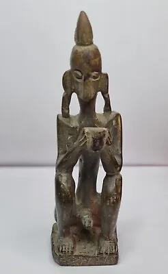 Collectable African Carved Stone Fertility Statue Totem Idol Tribal Art  • $69