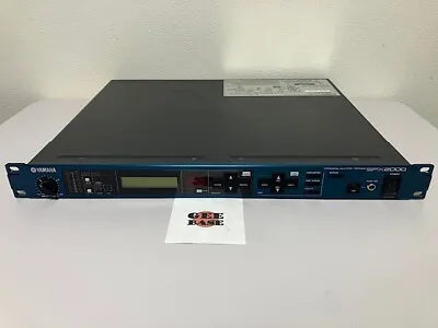 Yamaha SPX2000 Professional Multi-Effect Processor Confirmed Operation Free Ship • $444