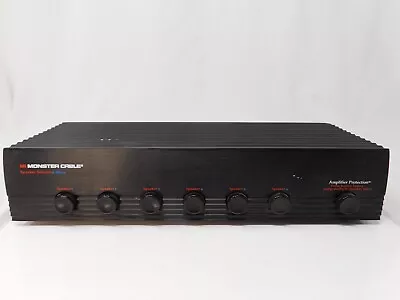 Used Excellent Monster Cable 6 Way Speaker Selector With Amplifier Protection • $39.99