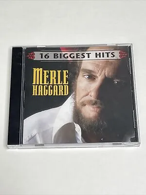 16 Biggest Hits By Merle Haggard 1 Disc CD • $6.50