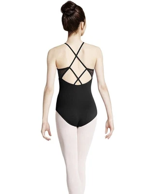 £15 • Buy Black Bloch / Mirella V Neck Bloom Print 3/4 Sleeve Leotard -M1011LM Large