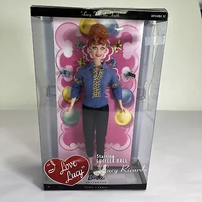 Barbie Collector I Love Lucy  Lucy Tells The Truth  12  Doll Brand. Box Damage • $27.95