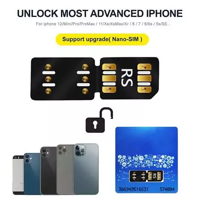 Heicard Unlock Chip Sim Nano Turbo Card For IPhone14/12mini/13/XR/11prom FAST • £5.46