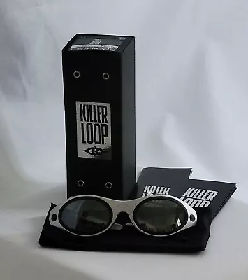 Vintage 90’s KILLER LOOP Volatile By Bausch & Lomb Silver Aluminum/Silver Mirror • $300