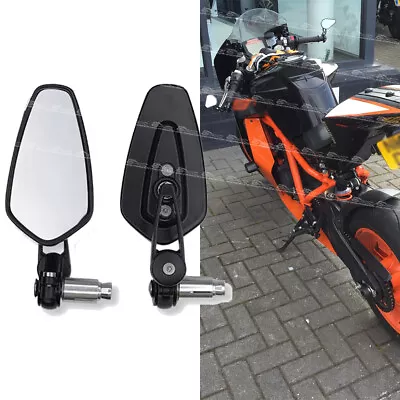 Motorcycle 7/8  Bar End Rearview Mirrors For RC 8C 1290 690 390 125 250 790 890 • $27.04