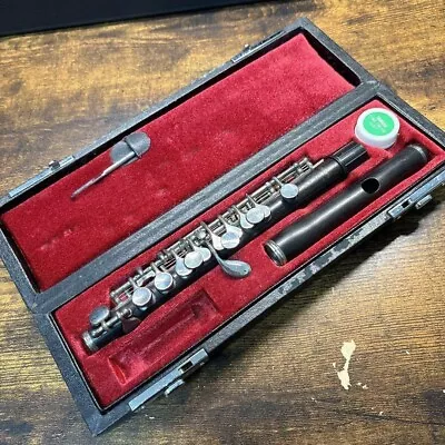 YAMAHA YPC-62 Piccolo Flute Grenadilla Wood W/ Case Japan • $808