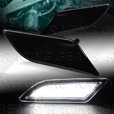 Smoke Lens White Led Side Marker Light Fit 10-13 Mercedes W212 E350 E550 E63 Amg • $21.95