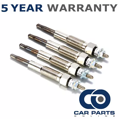 £14.96 • Buy 4x Diesel Heater Glow Plugs Fits Ford Ranger 2.5 TD Diesel (1999-2006)