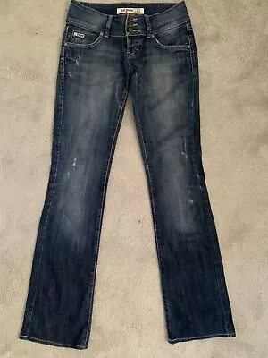 Zara Authentic Denim By TRF Ladies Blue Jeans Low Rise Size Eur 36/USA 04 • £20