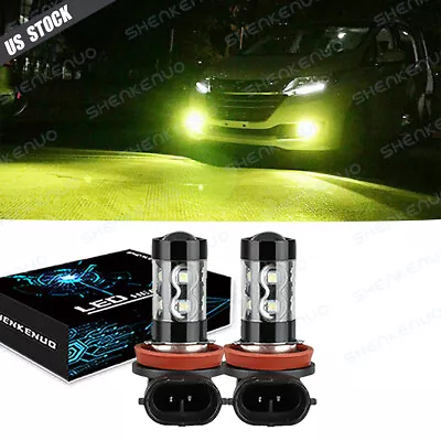 Gold Yellow - LED Fog Lights ( 2x LED Bulbs For BMW 328i 325xi 330xi 2002-2006 ) • $16.33